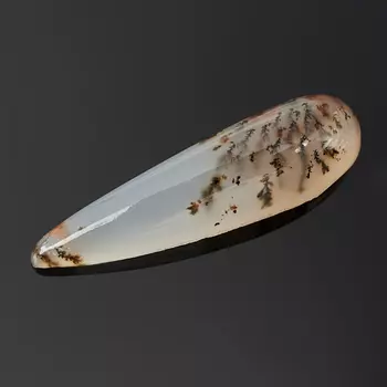 Кабошон агат пейзажный 6*22,5 мм (1 шт)