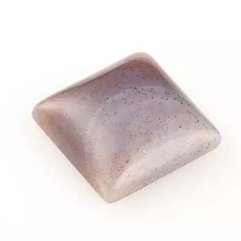 Кабошон агат серый 10*10 мм