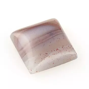 Кабошон агат серый 10*10 мм