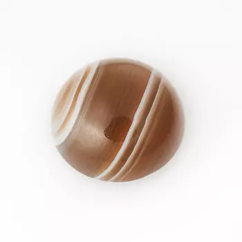 Кабошон агат серый 10 мм