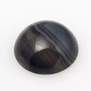 Кабошон агат серый 10 мм