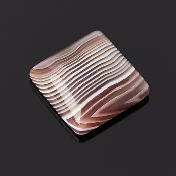 Кабошон агат серый 15*15 мм