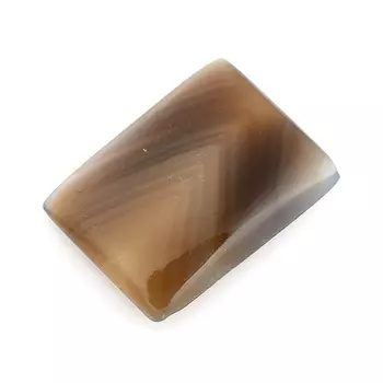 Кабошон агат серый 15*20 мм