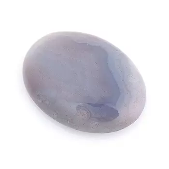 Кабошон агат серый 15*20 мм