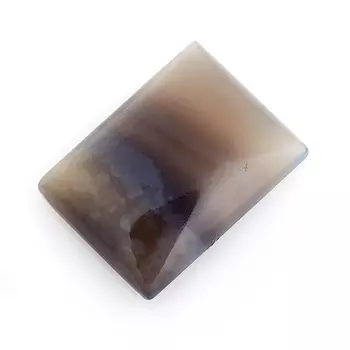 Кабошон агат серый 15*20 мм