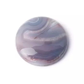 Кабошон агат серый 18 мм