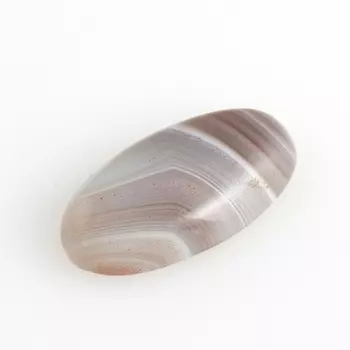 Кабошон агат серый 8*15 мм