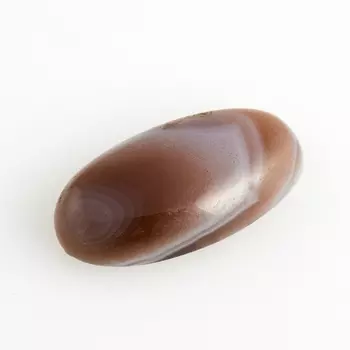 Кабошон агат серый 8*15 мм