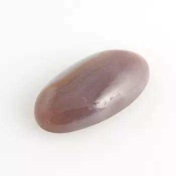 Кабошон агат серый 8*15 мм