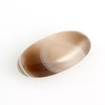 Кабошон агат серый 8*15 мм