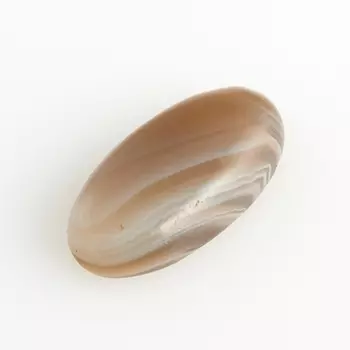 Кабошон агат серый 8*15 мм