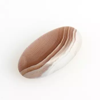 Кабошон агат серый 8*15 мм