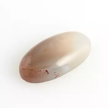 Кабошон агат серый 8*15 мм