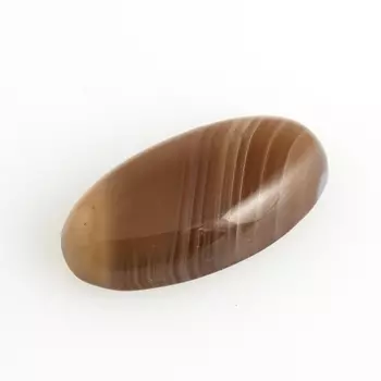 Кабошон агат серый 8*15 мм