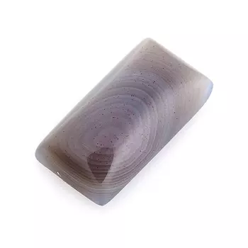 Кабошон агат серый 8*15 мм