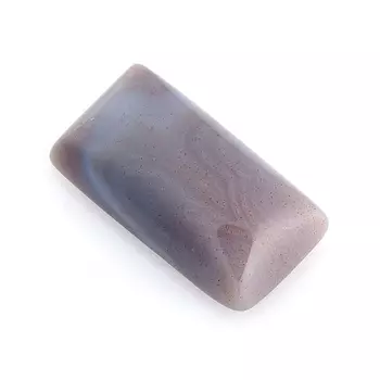 Кабошон агат серый 8*15 мм