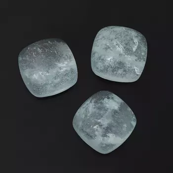 Кабошон аквамарин 10*10 мм