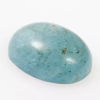 Кабошон аквамарин 12*16 мм