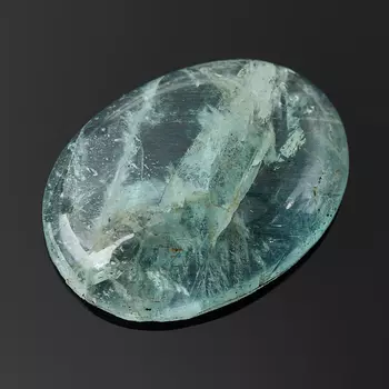 Кабошон аквамарин 13,5*18 мм (1 шт)