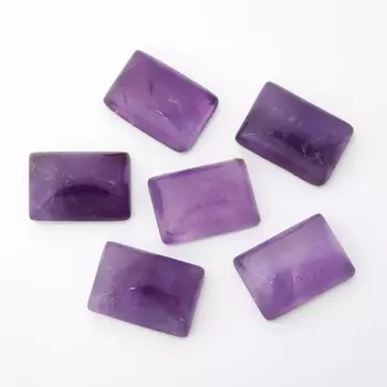 Кабошон аметист (1 шт) 10*14 мм