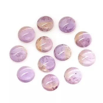 Кабошон аметрин (1 шт) 10 мм