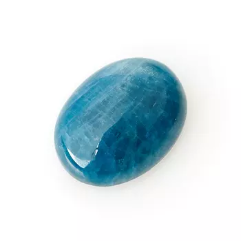 Кабошон апатит синий 12*16 мм