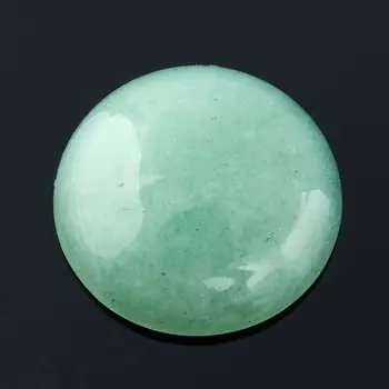 Кабошон авантюрин зеленый 15 мм