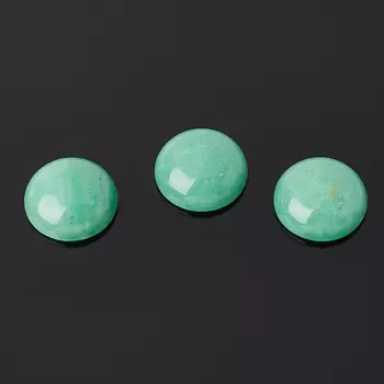 Кабошон авантюрин зеленый 15 мм