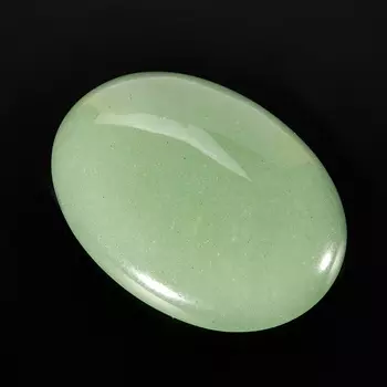 Кабошон авантюрин зеленый 30*40 мм