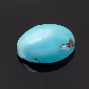 Кабошон бирюза (1 шт) 12*16 мм