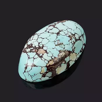 Кабошон бирюза 7*12 мм