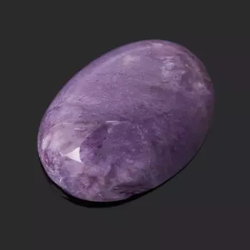 Кабошон чароит 10*14 мм