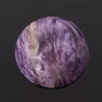 Кабошон чароит 10 мм