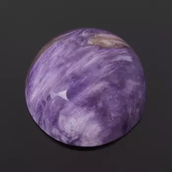 Кабошон чароит 10 мм