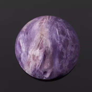 Кабошон чароит 10 мм