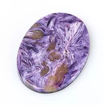 Кабошон чароит (дублет) 23*31 мм