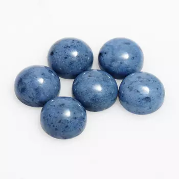 Кабошон дюмортьерит 10 мм