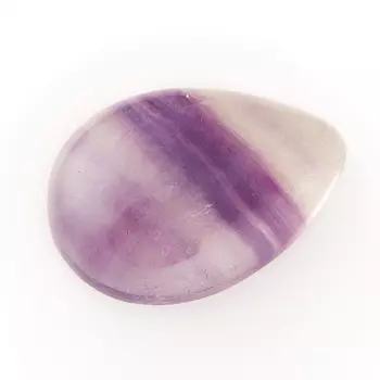 Кабошон флюорит 13*18 мм