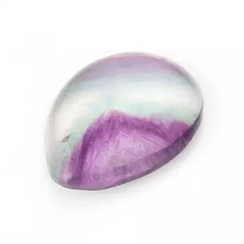 Кабошон флюорит 18*25 мм