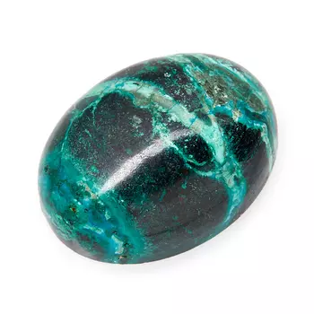 Кабошон хризоколла 12*16 мм