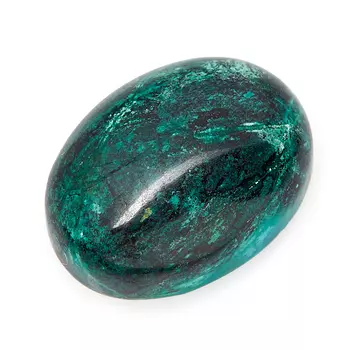 Кабошон хризоколла 12*16 мм