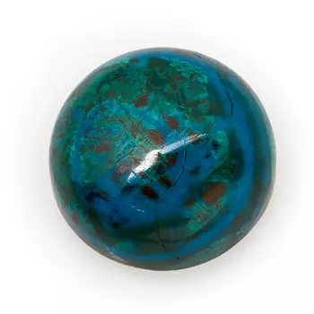 Кабошон хризоколла 12 мм