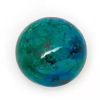 Кабошон хризоколла 12 мм