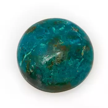 Кабошон хризоколла 12 мм