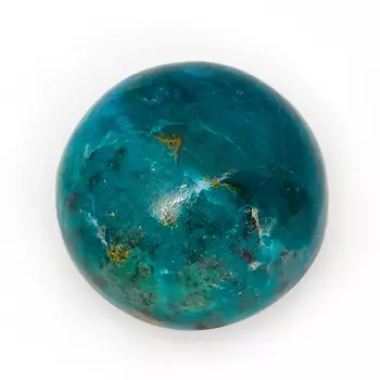 Кабошон хризоколла 12 мм