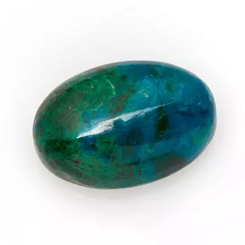 Кабошон хризоколла 8*12 мм