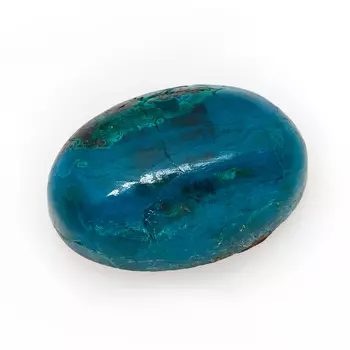 Кабошон хризоколла 8*12 мм
