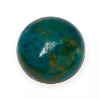 Кабошон хризоколла 8 мм