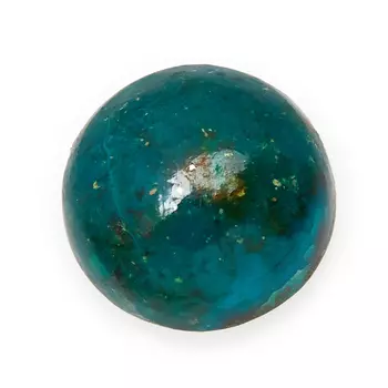 Кабошон хризоколла 8 мм