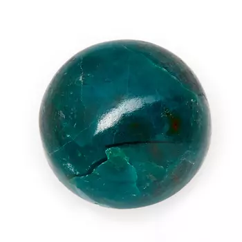 Кабошон хризоколла 8 мм